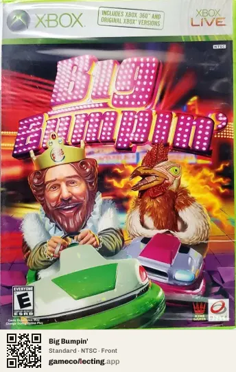 Big Bumpin' Xbox 360, NTSC box front