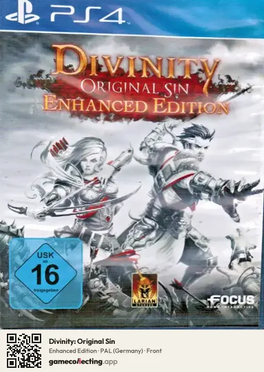 Divinity: Original Sin PlayStation 4, Germany box front