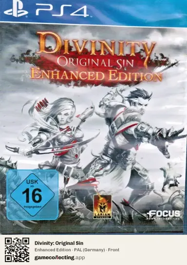 Divinity: Original Sin PlayStation 4, Germany box front