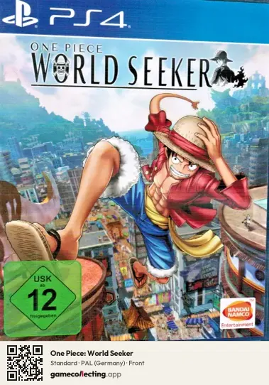 One Piece: World Seeker PlayStation 4, Germany box front