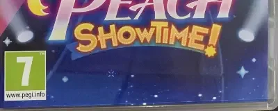 Princess Peach: Showtime!, the PEGI square on its front