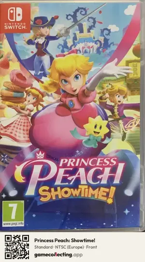 Princess Peach: Showtime! Nintendo Switch, Europe box front