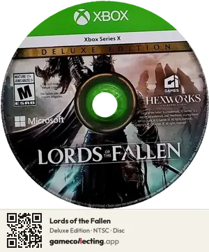 Lords of the Fallen Xbox Series X, NTSC disc