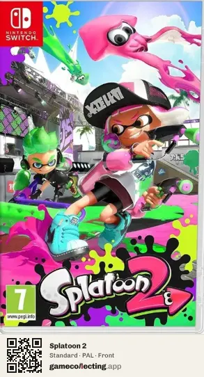 Splatoon 2 Nintendo Switch, PAL box front