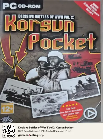 Decisive Battles of WWII Vol 2: Korsun Pocket Computer, United Kingdom box front