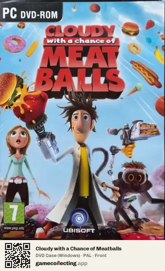 Cloudy with a Chance of Meatballs Computer, PAL box front