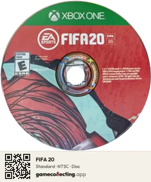 FIFA 20 Xbox One, NTSC disc