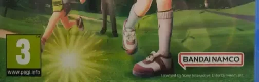 Everybody's Golf: Hot Shots, the PEGI square on its front