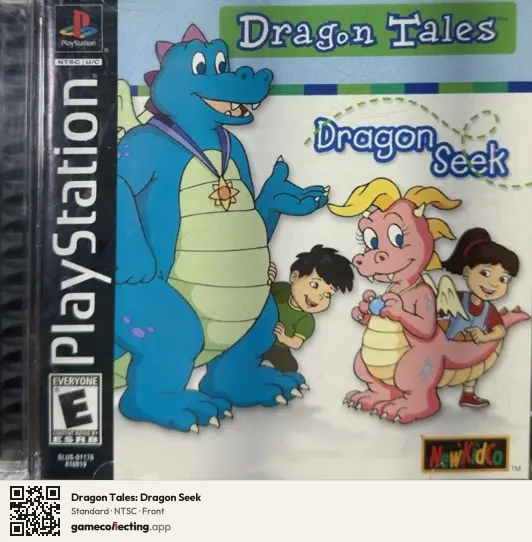 Dragon Tales: Dragon Seek PlayStation, NTSC box front
