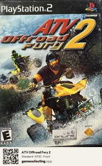 ATV Offroad Fury 2 PlayStation 2, NTSC box front