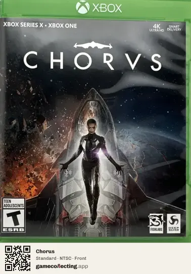 Chorus Xbox Series X, NTSC box front