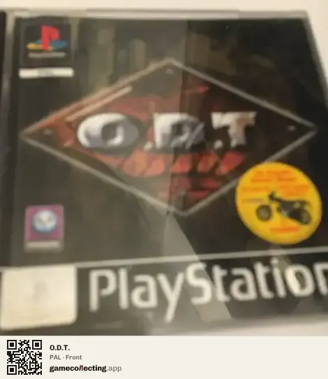 O.D.T. PlayStation, PAL box front