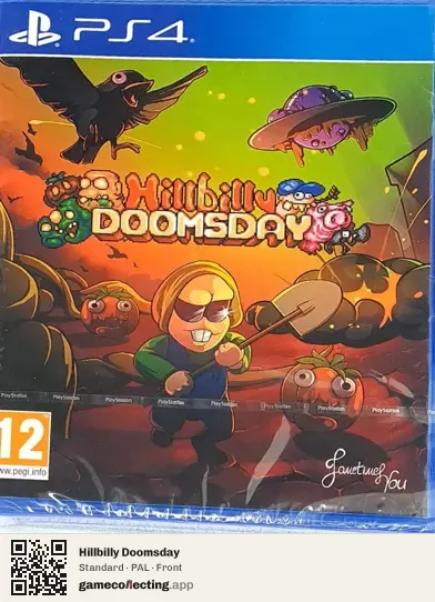 Hillbilly Doomsday PlayStation 4, PAL box front