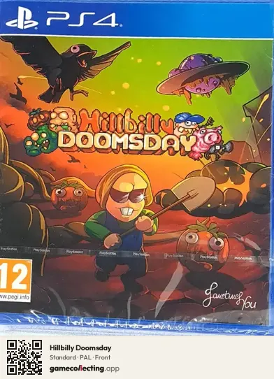 Hillbilly Doomsday PlayStation 4, PAL box front