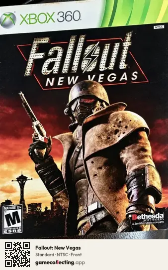 Fallout: New Vegas Xbox 360, NTSC box front