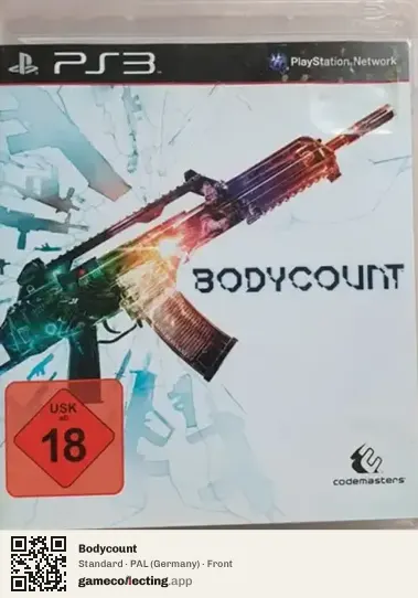 Bodycount PlayStation 3, Germany box front