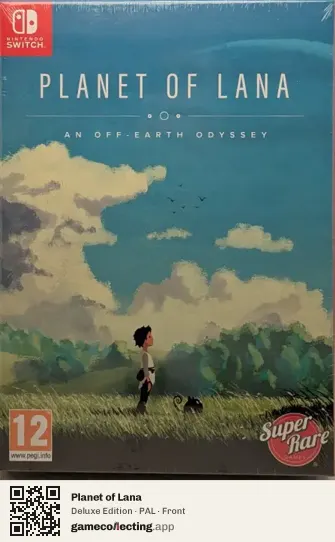 Planet of Lana Nintendo Switch, PAL box front