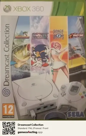Dreamcast Collection Xbox 360, France box front