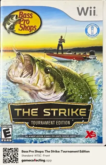 Bass Pro Shops: The Strike: Tournament Edition Nintendo Wii, NTSC box front
