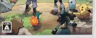 Pokémon Legends: Arceus, the CERO letter on its front