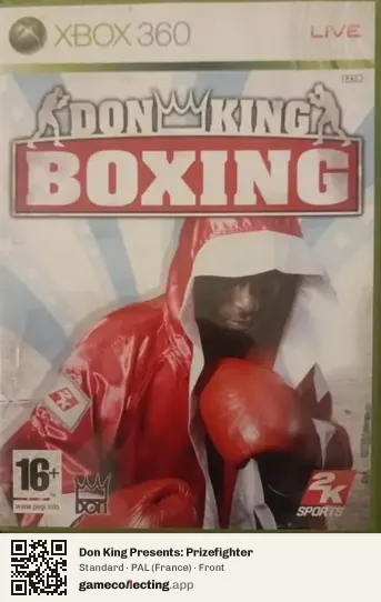 Don King Presents: Prizefighter Xbox 360, France box front