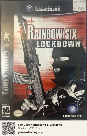 Tom Clancy's Rainbow Six: Lockdown Nintendo GameCube, NTSC box front
