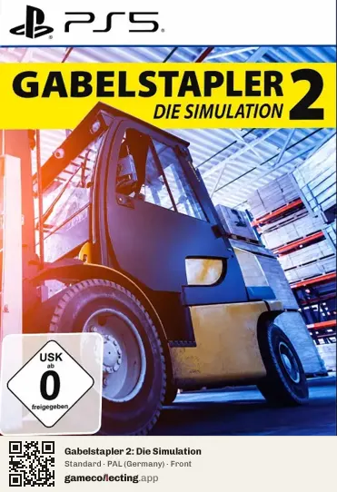 Gabelstapler 2: Die Simulation PlayStation 5, Germany box front