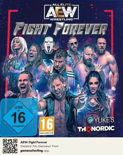 AEW: Fight Forever PlayStation 5, Germany box front