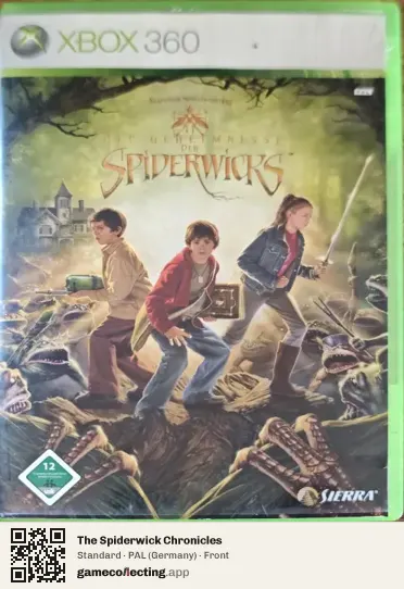 The Spiderwick Chronicles Xbox 360, Germany box front