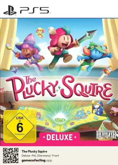 The Plucky Squire PlayStation 5, Germany box front