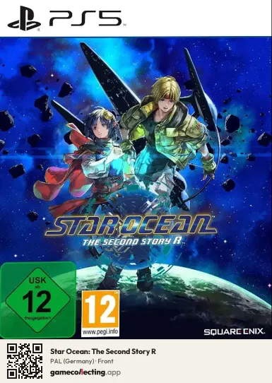 Star Ocean: The Second Story R PlayStation 5, Germany box front