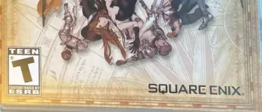 Tactics Ogre: Let Us Cling Together, the ESRB box on its front