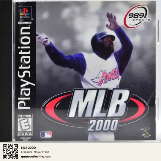 MLB 2000 PlayStation, NTSC box front