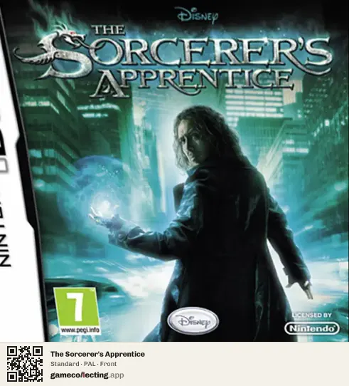 The Sorcerer's Apprentice Nintendo DS, PAL box front