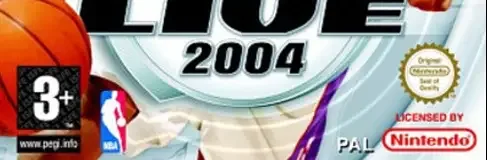 NBA Live 2004, the PEGI square on its front