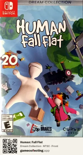 Human: Fall Flat Nintendo Switch, NTSC box front