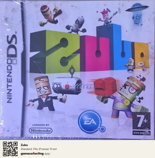 Zubo Nintendo DS, France box front