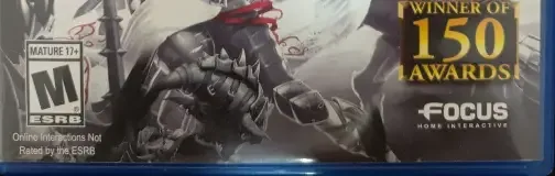 Divinity: Original Sin, the ESRB box on its front