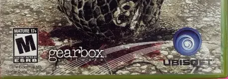 Brothers in Arms: Earned in Blood, the ESRB box on its front