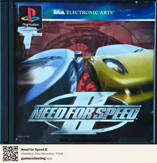 Need for Speed II PlayStation, Germany box front