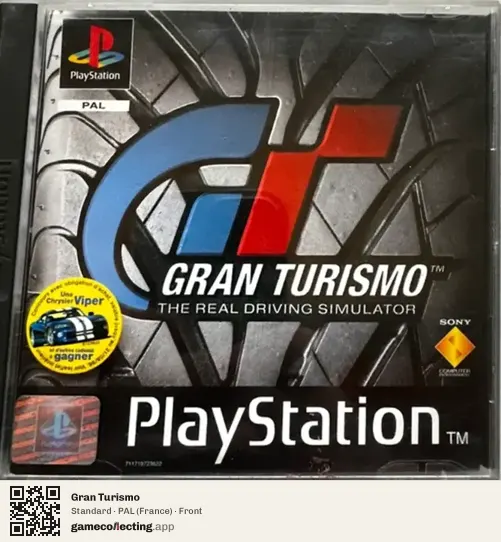 Gran Turismo PlayStation, France box front