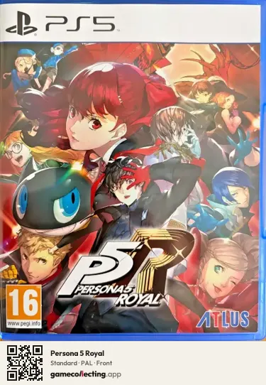 Persona 5 Royal PlayStation 5, PAL box front