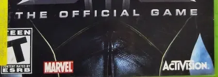 X-Men: The Official Game, the ESRB box on its front