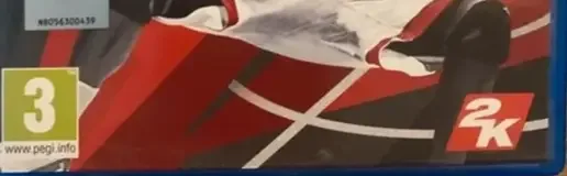 NBA 2K18, the PEGI square on its front