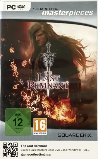 The Last Remnant Computer, Germany box front