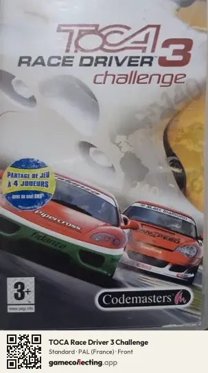 TOCA Race Driver 3 Challenge PlayStation Portable, France box front