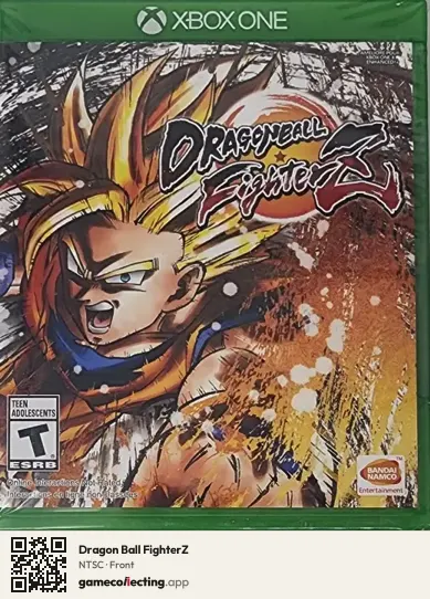 Dragon Ball FighterZ Xbox One, NTSC box front