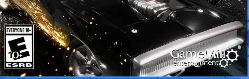 Fast & Furious: Arcade Edition, the ESRB box on its front