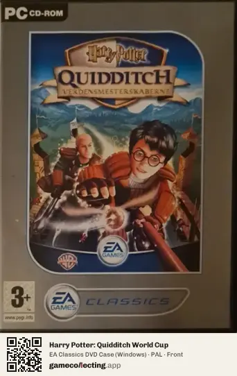 Harry Potter: Quidditch World Cup Computer, PAL box front