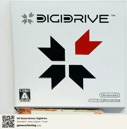 bit Generations: Digidrive Game Boy Advance, Asia box front